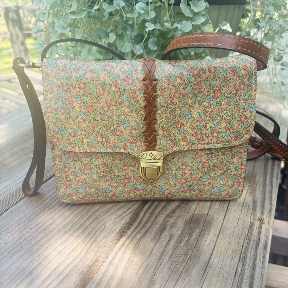 Patricia Nash Floral Crossbody Bag